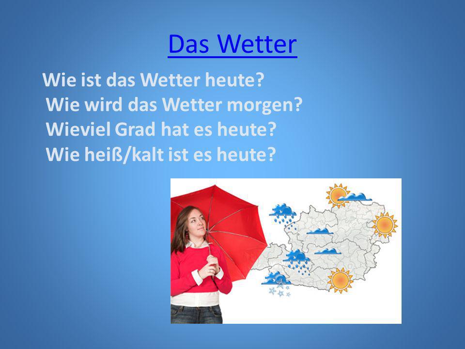 wette morgen wette morgen